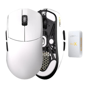 Lamzu Maya X 8K - Wireless Gaming Mouse - White -  for sale in Egypt from Games2Egypt