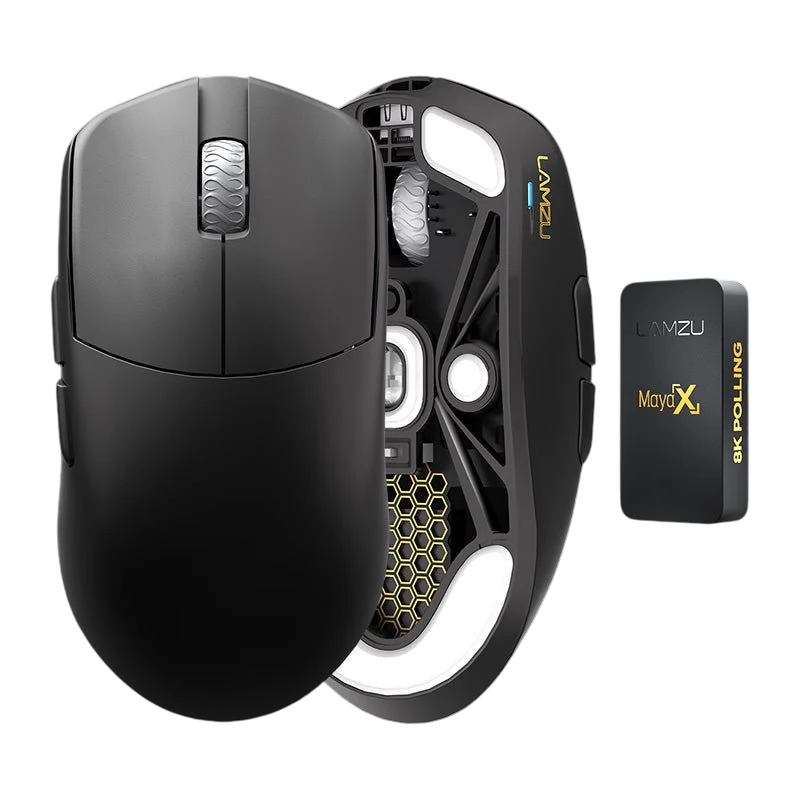 Lamzu Maya X 8K - Wireless Gaming Mouse - Black