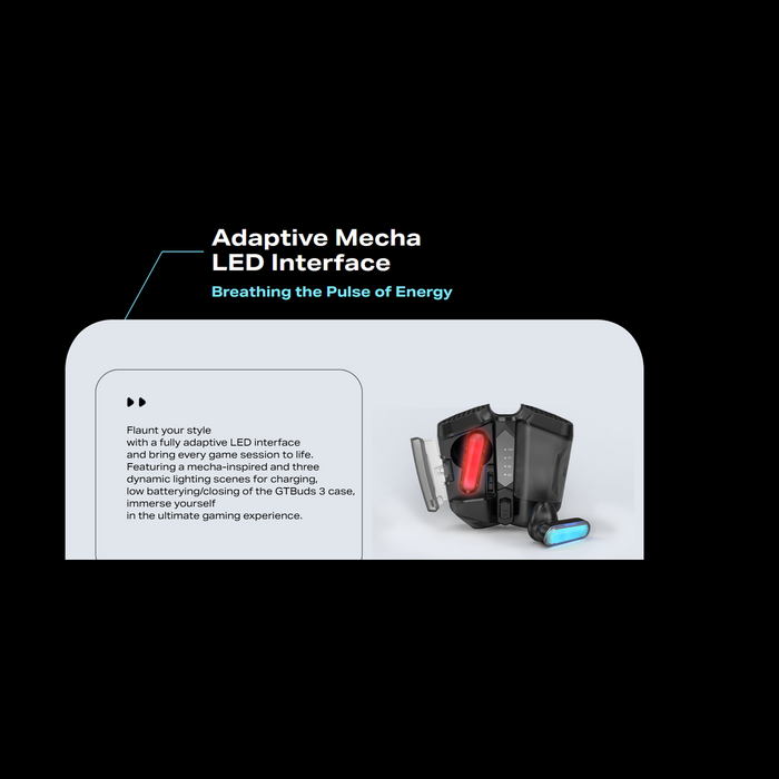 Infinix GTBuds 3 Wireless Earbuds - Black  for sale in Egypt from Games2Egypt
