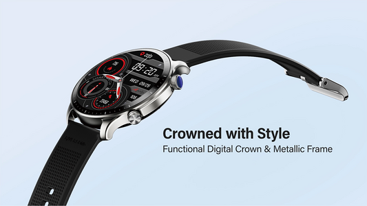 RiverSong Motive 9 Pro Smart Watch -  Titanium Silver  for sale in Egypt from Games2Egypt