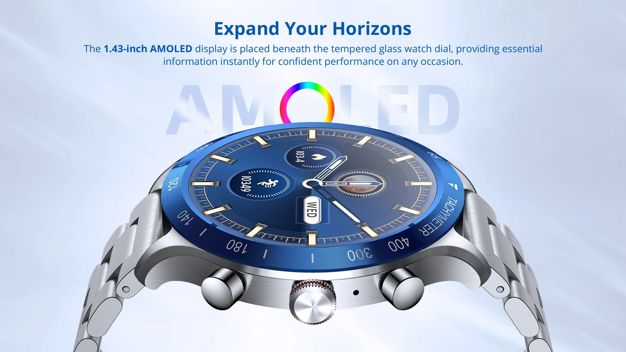 RiverSong Motive 9 Max Smart Watch - Silver  for sale in Egypt from Games2Egypt
