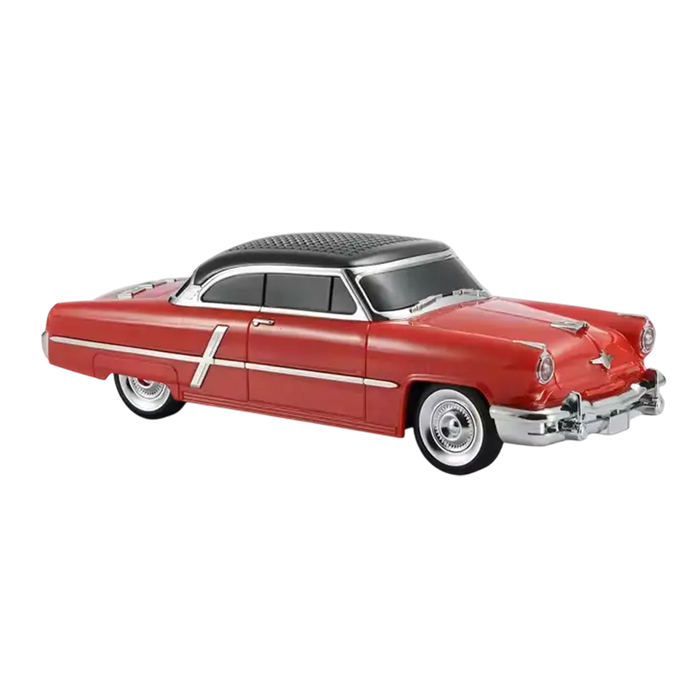 مكبر صوت بلوتوث بتصميم سيارة لينكولن الكلاسيكية EVO 1957 - احمر  للبيع في مصر من خلال Games2Egypt