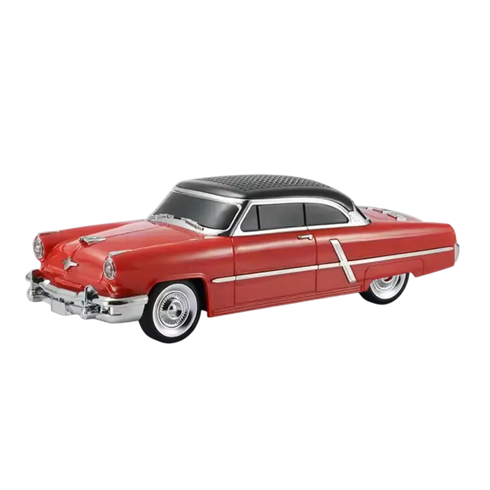 مكبر صوت بلوتوث بتصميم سيارة لينكولن الكلاسيكية EVO 1957 - احمر  للبيع في مصر من خلال Games2Egypt