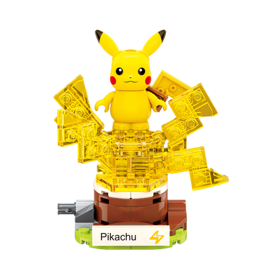 Keeppley Pokémon Mini Pikachu Building Blocks with Poké Ball 61 Pieces