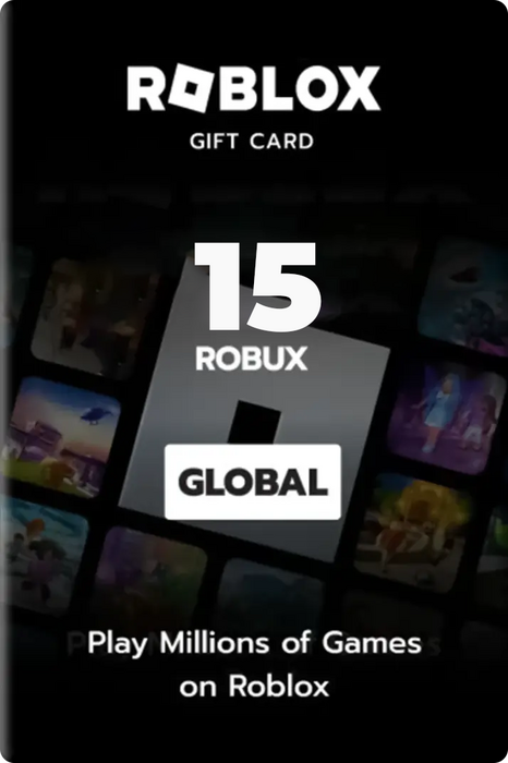 Roblox Card 15 Robux Key Global  for sale in Egypt from Games2Egypt