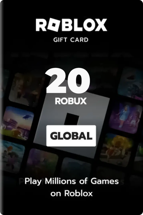 Roblox Card 20 Robux Key Global  for sale in Egypt from Games2Egypt