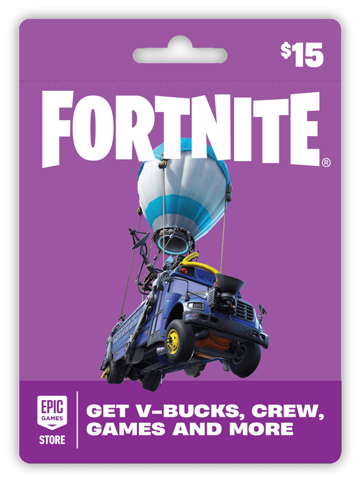 بطاقة هدايا فورتنايت / إبيك ستوز 15 دولار - الولايات المتحده الامريكية  للبيع في مصر من خلال Games2Egypt