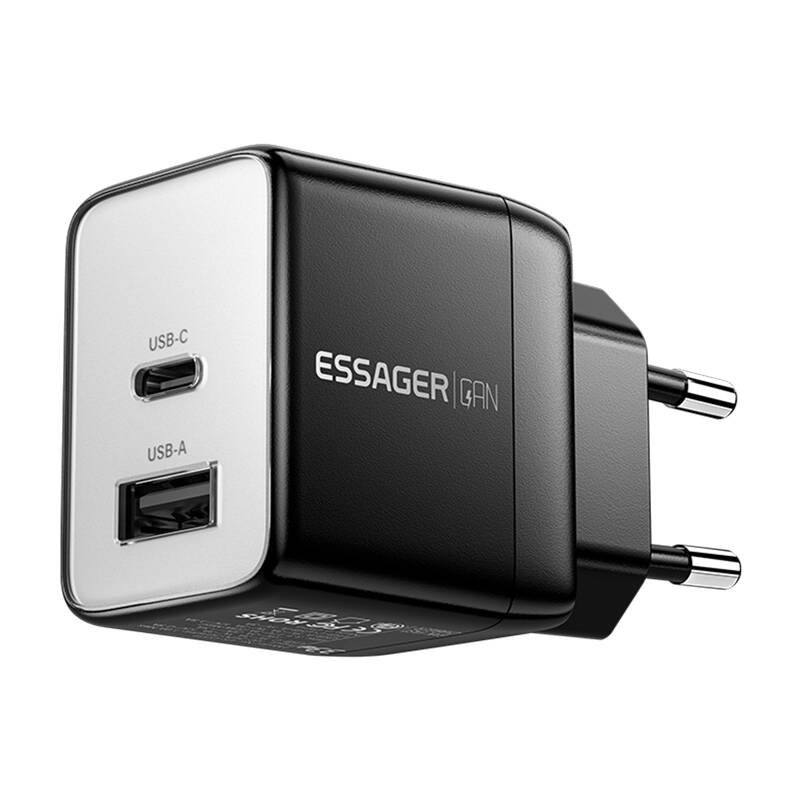 إيساجر شاحن ECT33W - LJB01-Z بقوة 33 وات - اسود  – صورة 3