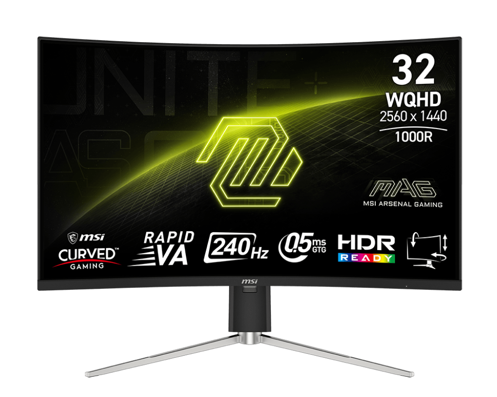 MSI MAG 325CQRXF E2 32 inch - Gaming Monitor