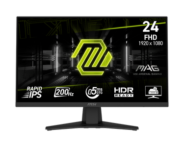 إم إس آي MAG 244F – شاشة جيمينج 23.8 بوصة فل إتش دي 200 هرتز رابد IPS