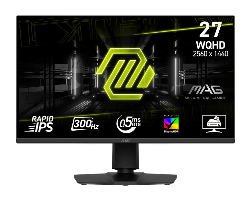 MSI MAG 275QPF X30 – 27" WQHD 300Hz Rapid IPS Gaming Monitor