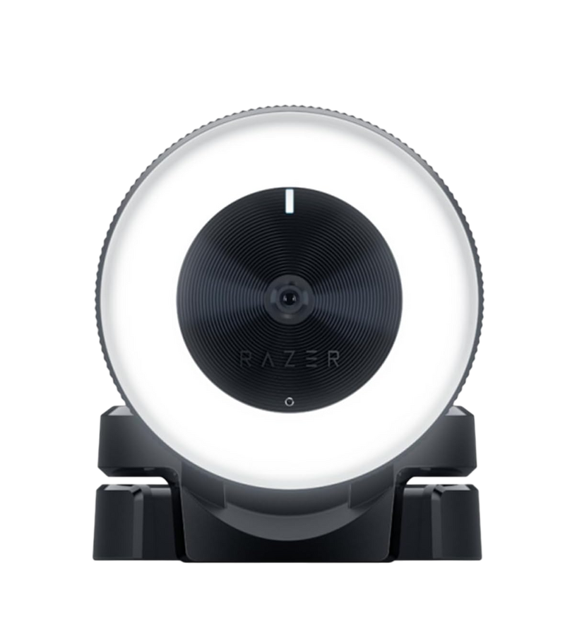 Razer Kiyo Streaming Webcam with Ring Light Autofocus - Black