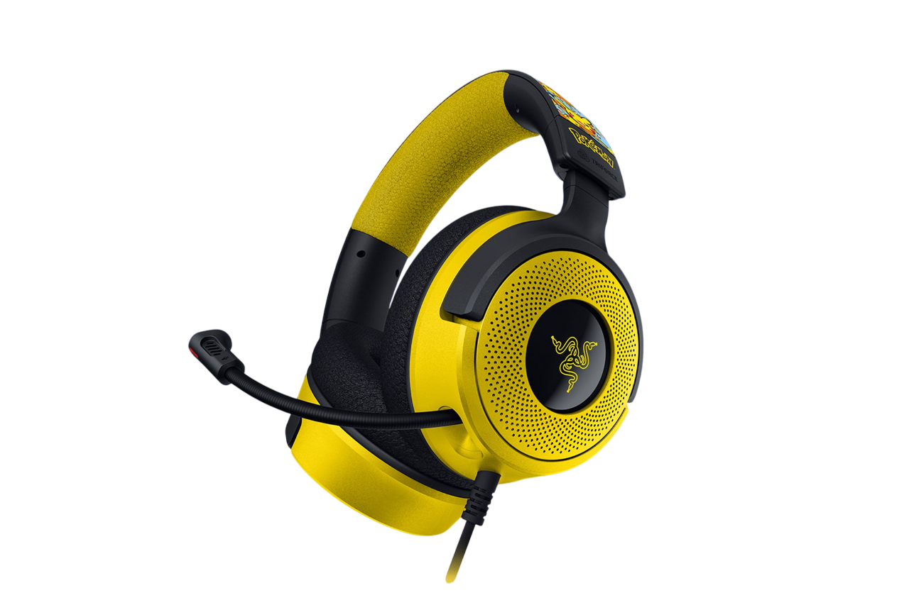 Razer Kraken V4 X - Pokémon Edition Wired Gaming Headset
