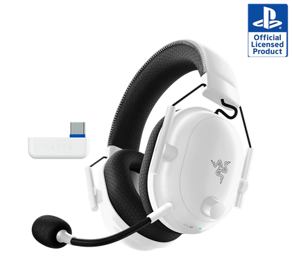 Razer BlackShark V2 Pro PS-Licensed Wireless Headset - White