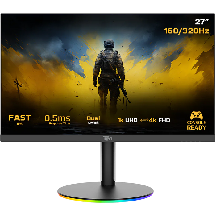 توستد مايندز – 27 بوصة 4K بتردد 160–320 هرتز IPS - شاشة جيمينج  للبيع في مصر من خلال Games2Egypt