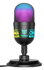 Onikuma M930 RGB USB Microphone with Monitoring – Black  for sale in Egypt from Games2Egypt