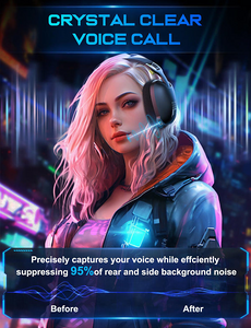 ONIKUMA B2 Tri-Mode Gaming Headphone - Black  for sale in Egypt from Games2Egypt