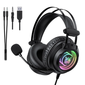 ONIKUMA X80 RGB Wired Gaming Headset - Black  for sale in Egypt from Games2Egypt