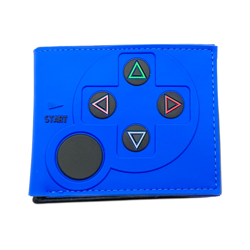 PlayStation Buttons - Wallet - Blue