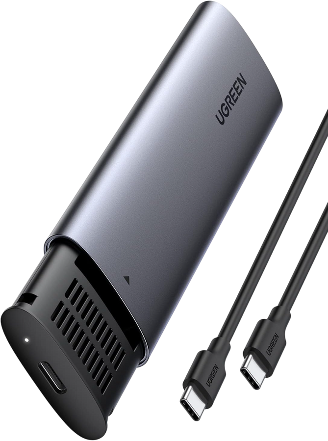UGREEN CM400 Enclosure M.2 NVMe Adapter USB C 3.1 Gen 2 