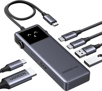 يوجرين Uno USB-C هاب 4K60Hz مع PD100W ومحول 10Gbps  للبيع في مصر من خلال Games2Egypt