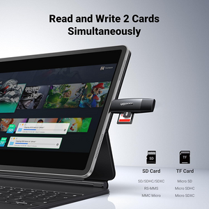 يوجرين CM304 قارئ بطاقات 2-في-1 USB 3.0 وUSB-C لبطاقتي SD/TF  للبيع في مصر من خلال Games2Egypt