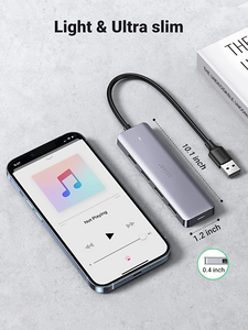 يوجرين USB 3.0 إلى هاب 4 منافذ USB 3.0 مع مزوّد طاقة USB-C (5-في-1)  للبيع في مصر من خلال Games2Egypt