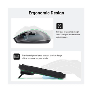 UGREEN MK006 Wireless Keyboard & Mouse – 2.4GHz  for sale in Egypt from Games2Egypt