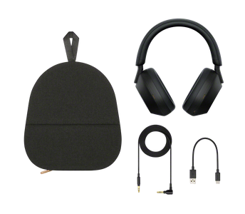 Sony WH-1000XM5 Wireless Noise-Canceling Headphones – Black  for sale in Egypt from Games2Egypt