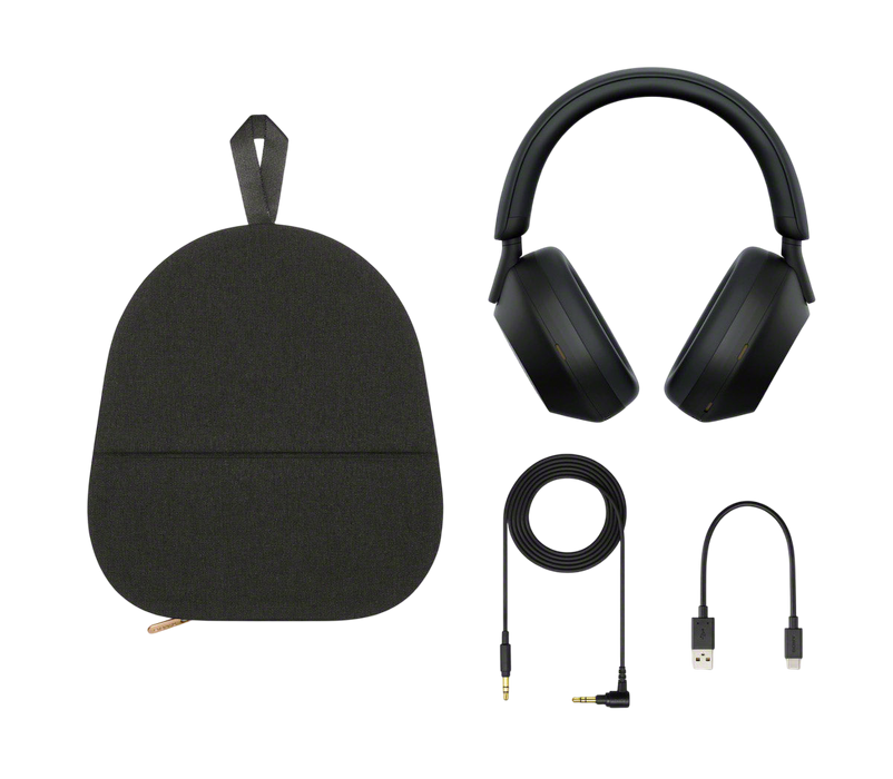 Sony WH-1000XM5 Wireless Noise-Canceling Headphones – Black  for sale in Egypt from Games2Egypt