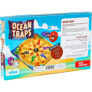 Nilco Ocean Traps Board Game  for sale in Egypt from Games2Egypt