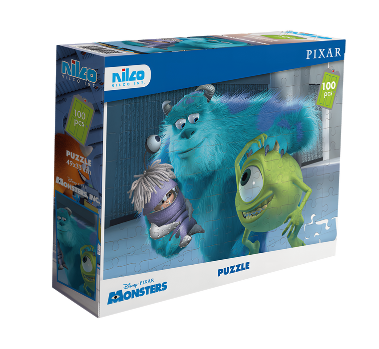 Nilco Disney Pixar Monster Inc Puzzle -100 Pcs  for sale in Egypt from Games2Egypt
