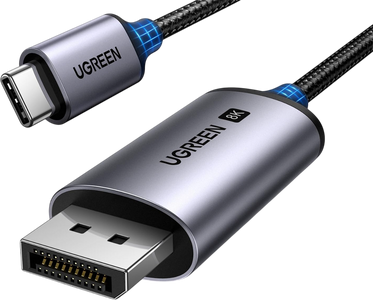 UGREEN CM556 USB-C To DisplayPort Cable 8K - 3M  for sale in Egypt from Games2Egypt