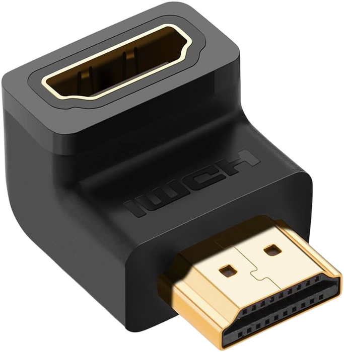 UGREEN HD112 HDMI 4K Adapter Right Angle 90 Degree Connector   for sale in Egypt from Games2Egypt