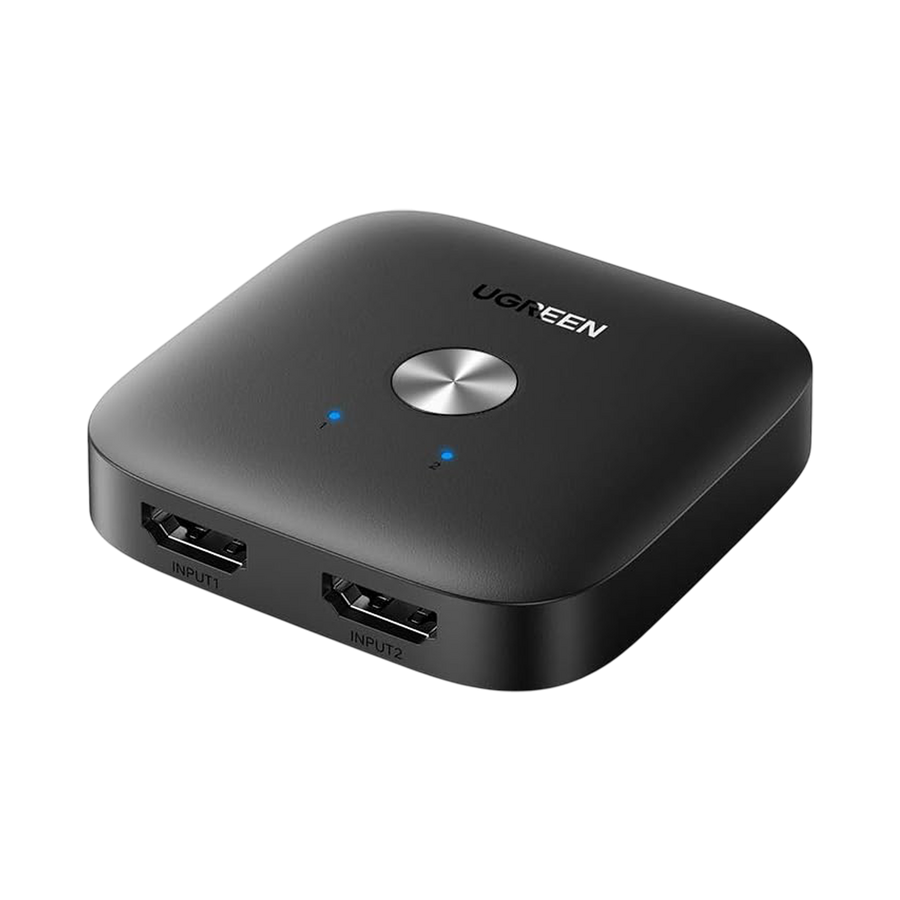 يوجرين CM333 سويتش HDMI مدخلين ومخرج واحد 4K 60Hz – أسود