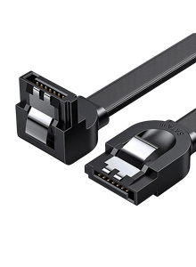 UGREEN US217 Angled SATA 3 Data Cable - 0.5m - Black   for sale in Egypt from Games2Egypt