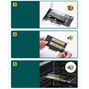 UGREEN CM302 PCIe to M.2 NVMe/SATA Adapter Expansion Card  for sale in Egypt from Games2Egypt