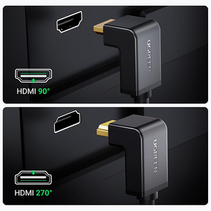 يوجرين HD103 كابل HDMI بزاوية 90 درجة – 3 متر  للبيع في مصر من خلال Games2Egypt