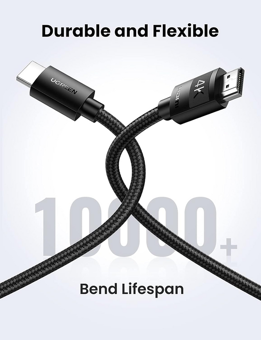 UGREEN HD119 4K HDMI Male to Male Braided Cable - 5M  for sale in Egypt from Games2Egypt