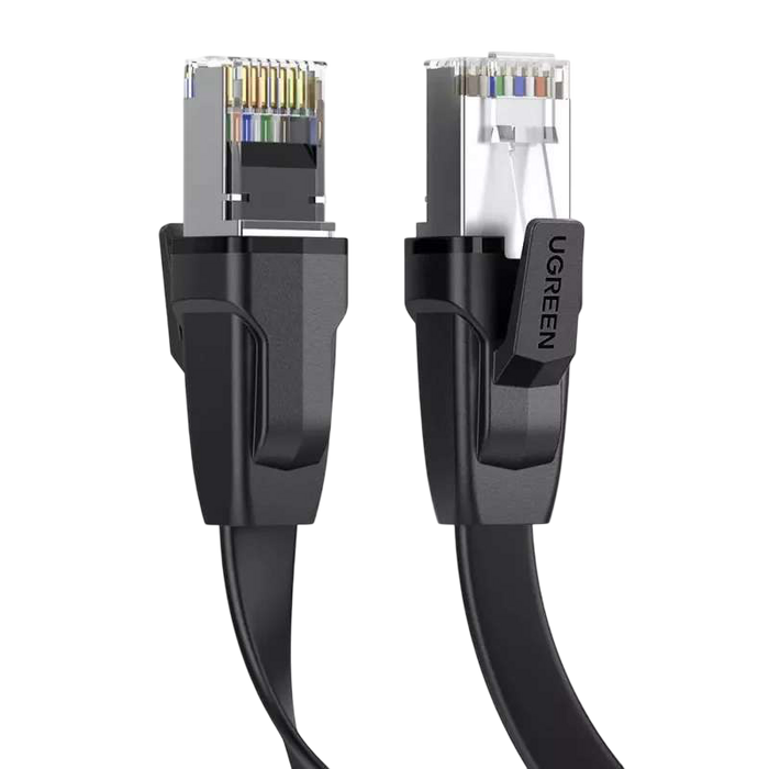 UGREEN NW134 Cat 8 U/FTP Flat Ethernet RJ45 Cable - 5M  for sale in Egypt from Games2Egypt