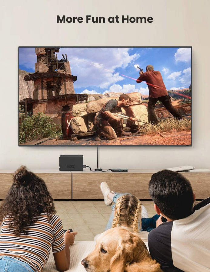 يوجرين CM333 سويتش HDMI مدخلين ومخرج واحد 4K 60Hz – أسود – صورة 8