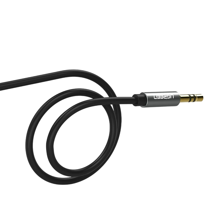 UGREEN AV119 3.5mm Male to 3.5mm Male Cable - 5M - Black  for sale in Egypt from Games2Egypt