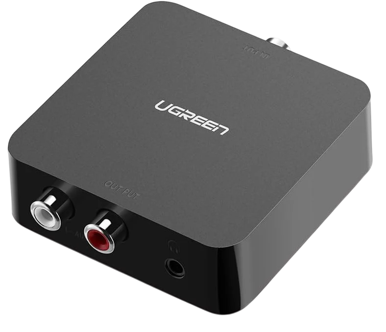 UGREEN Digital To Analog Audio Converter - Black  for sale in Egypt from Games2Egypt