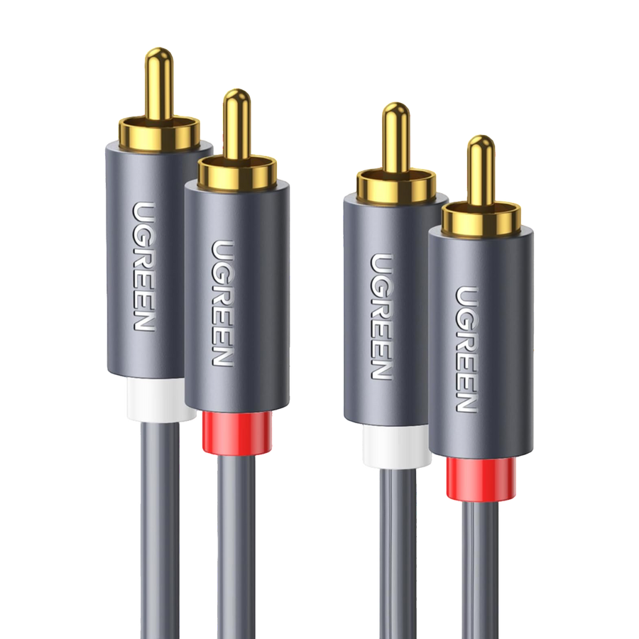 يوجرين AV104 كابل 2RCA إلى 2RCA ذكر – 2 م – صورة 2
