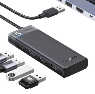 يوجرين CM653 موزّع USB 3.0 بأربع منافذ 5Gbps جيل 1 -  للبيع في مصر من خلال Games2Egypt