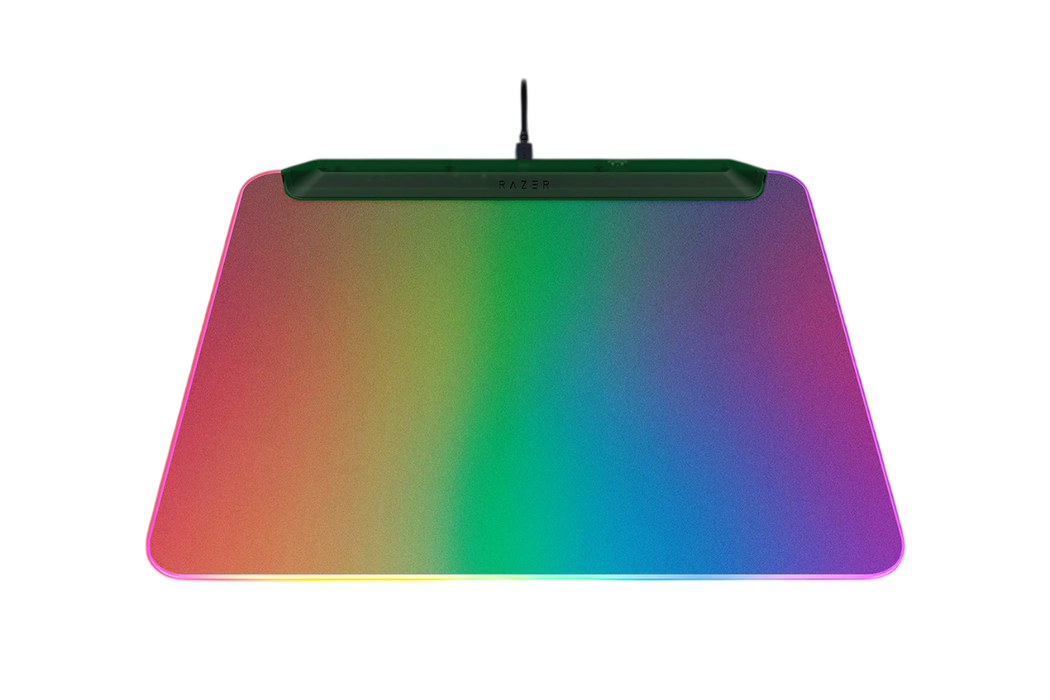 Razer Firefly V2 Pro - LED Backlit Gaming Mouse Mat - Phantom Green  for sale in Egypt from Games2Egypt
