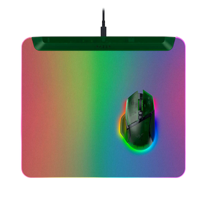 Razer Firefly V2 Pro - LED Backlit Gaming Mouse Mat - Phantom Green  for sale in Egypt from Games2Egypt