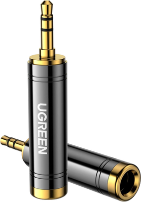 Ugreen AV168 3.5mm Male to 6.35mm Female Converter