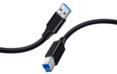 UGREEN US210 USB 3.0 AM to BM Print Cable - 1M  for sale in Egypt from Games2Egypt