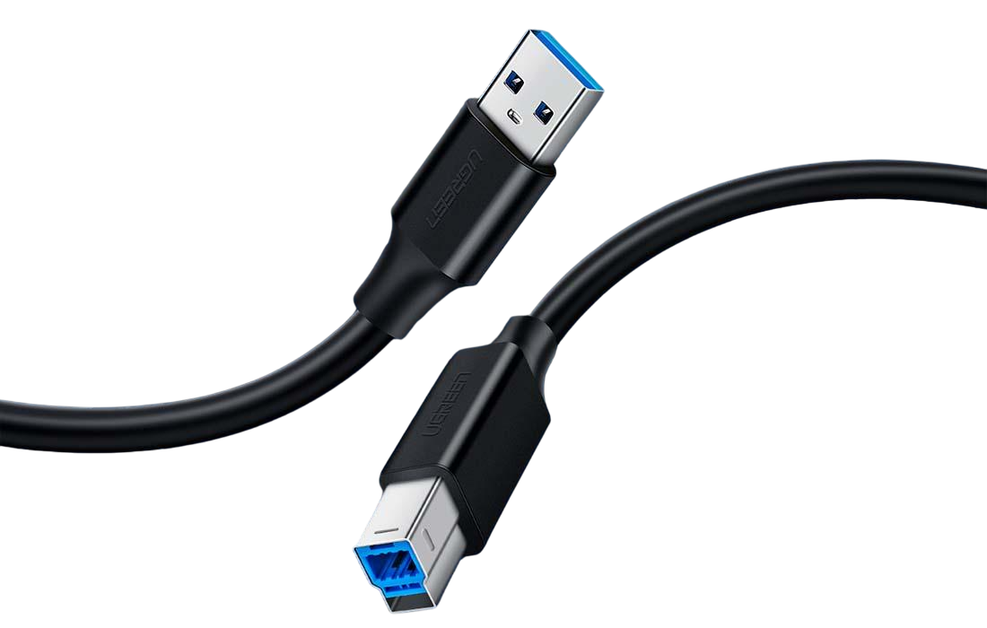 UGREEN US210 USB 3.0 AM to BM Print Cable - 1M  for sale in Egypt from Games2Egypt